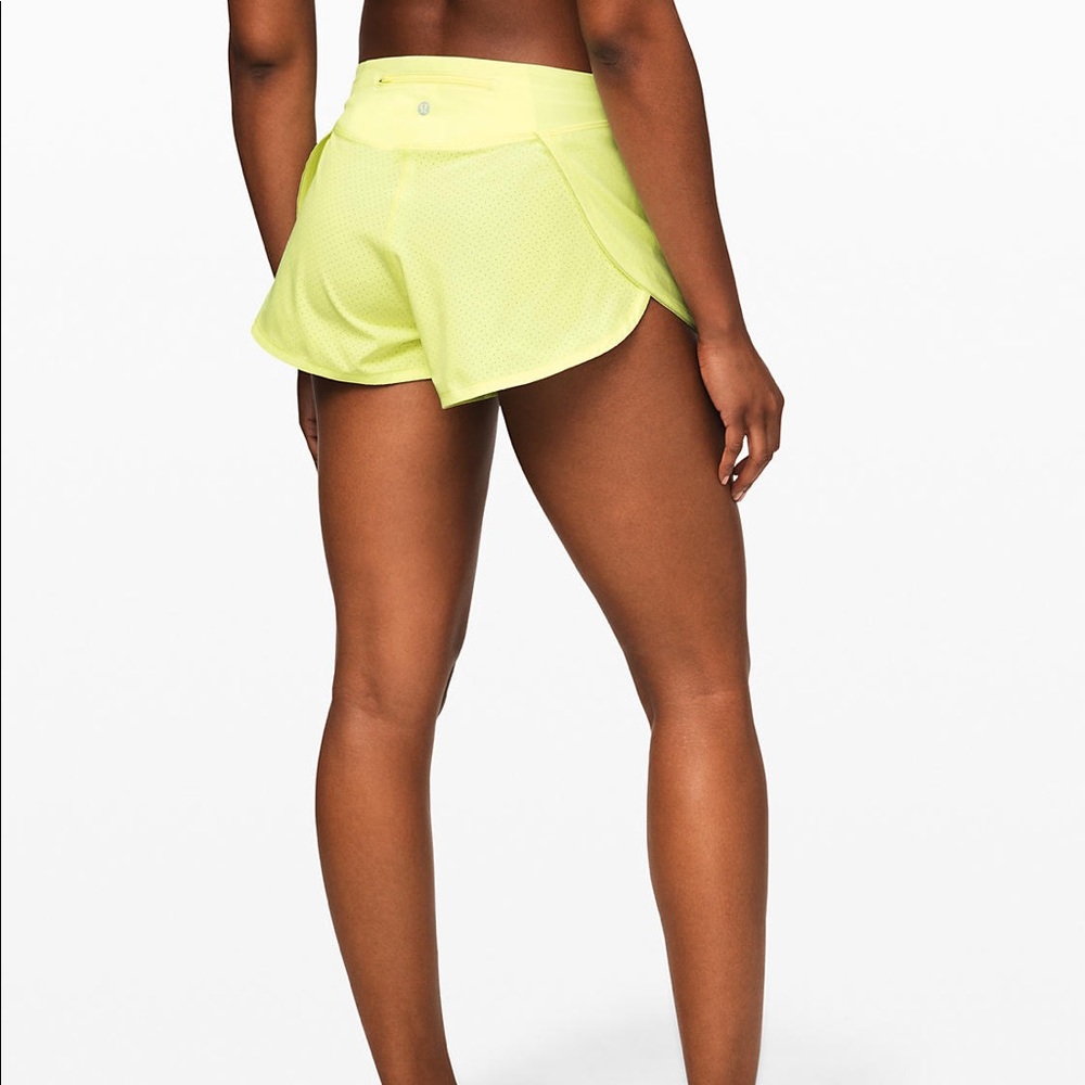 Lulu Lemon Surefire short 3” Florid Flash